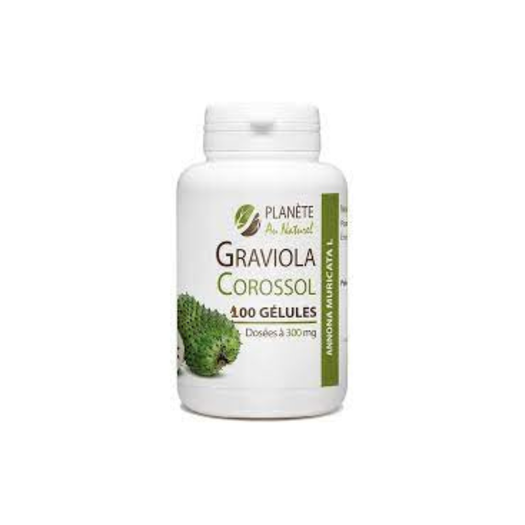 GPH-Graviola-Corossol-300mg-100gelules-1.png GPH Graviola Corossol 300mg 100gelules – Image 1