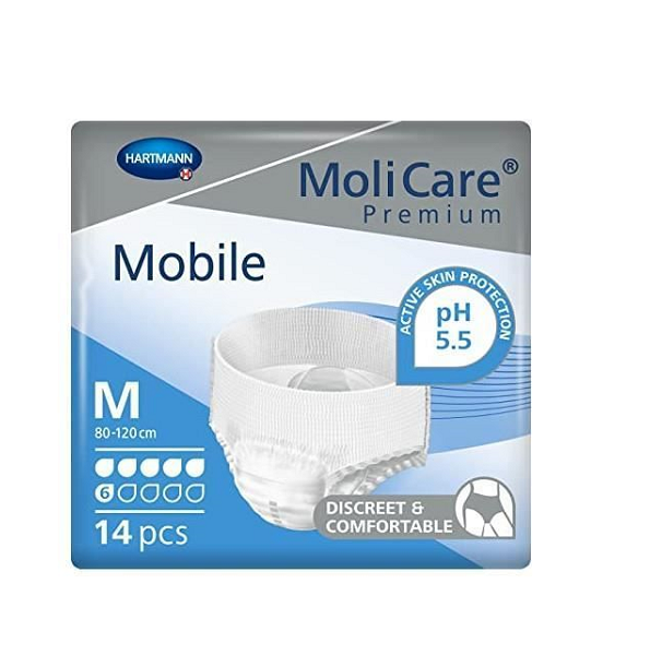 HARTMANN MOLICARE MOBILE SLIP ABSORBANT TAILLE M/JOUR X 14Unités 915832