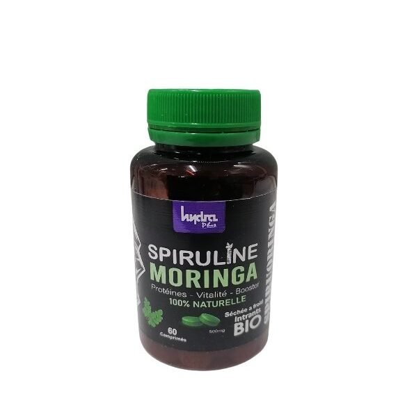 Hydra plus Spiruline Moringa 120 Comprimes