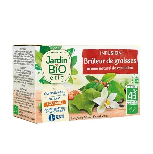 JARDIN BIO INFUSION BRULEUR DE GRAISSES 20 SACHET