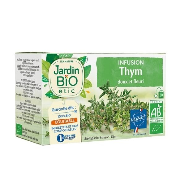JARDIN BIO INFUSION THYM 20 SACHET