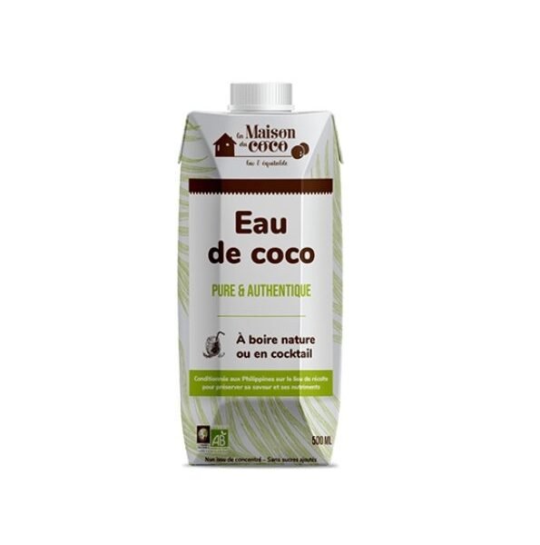 LA MAISON DU COCO EAU DE COCO 500ML