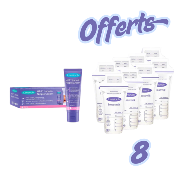 Lansinoh Creme Lanolin 40ml + 8 Sachets Conservation Pack