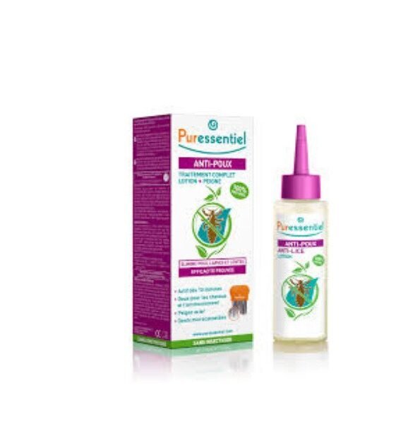 Puressentiel anti-poux traitement complet lotion - flacon de 100 ml