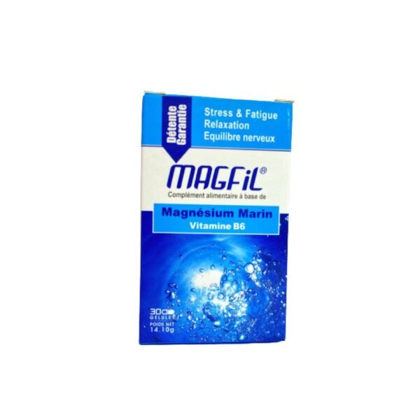 Magfil Magnesium & Vitamine B6 30 Gelules