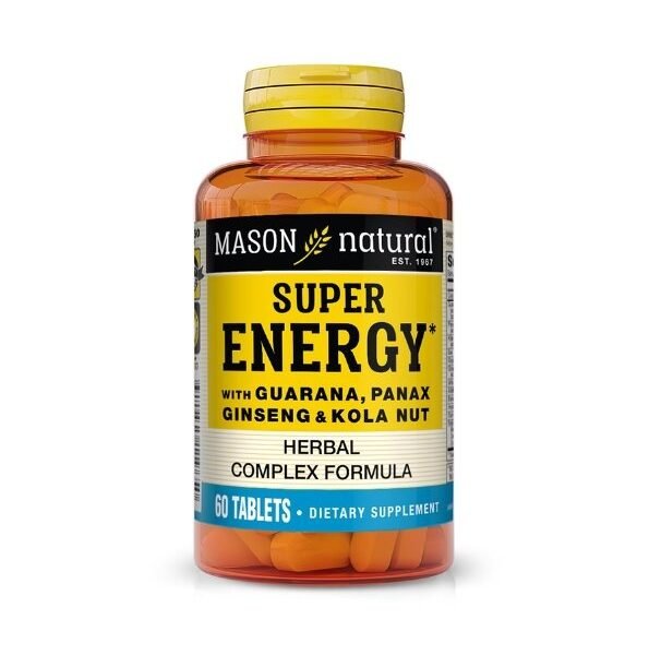 Mason Natural Super energy 60 tablets 1196-60