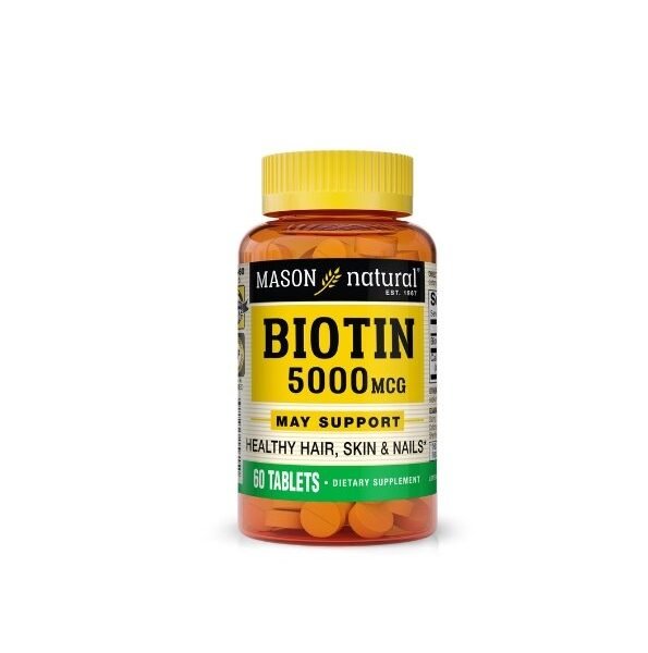 Mason Natural Biotin 60 Softgels