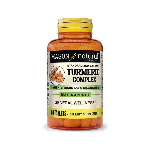 Mason natural Turmeric Complex 60 tablets