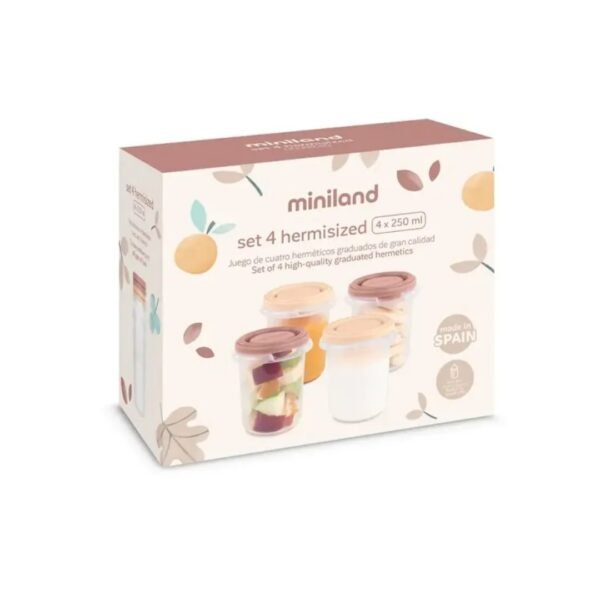 Miniland Set De Conservation 4 Pieces Valencia