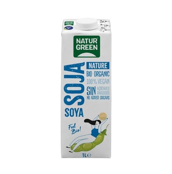 NATUR GREEN BOISSON SOJA NATURE 1L