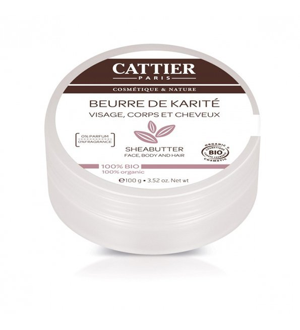 NATUREL-1.jpg Cattier Beurre de karite Nature 100g – Image 1