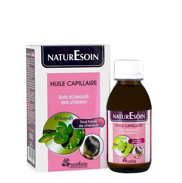 NATURESOIN Huile Capillaire EL hayah -Tous types de cheveux 125ml