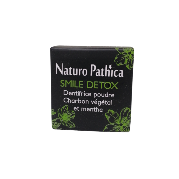 Naturo Pathica Smile Detox Dentifrice Poudre au charbon 50ml