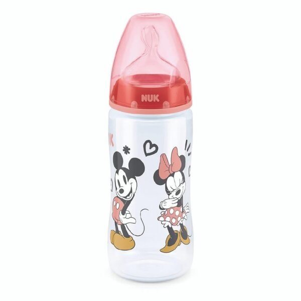 NUK Biberon Mickey pp Température 6-18m 300ml