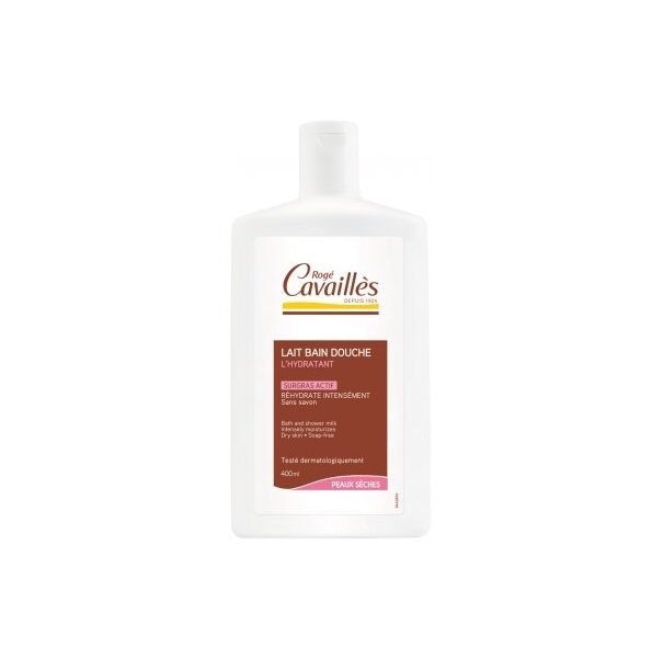 Rogé Cavaillès Lait Bain et Douche Hydratant Peaux Sèches 400 ml
