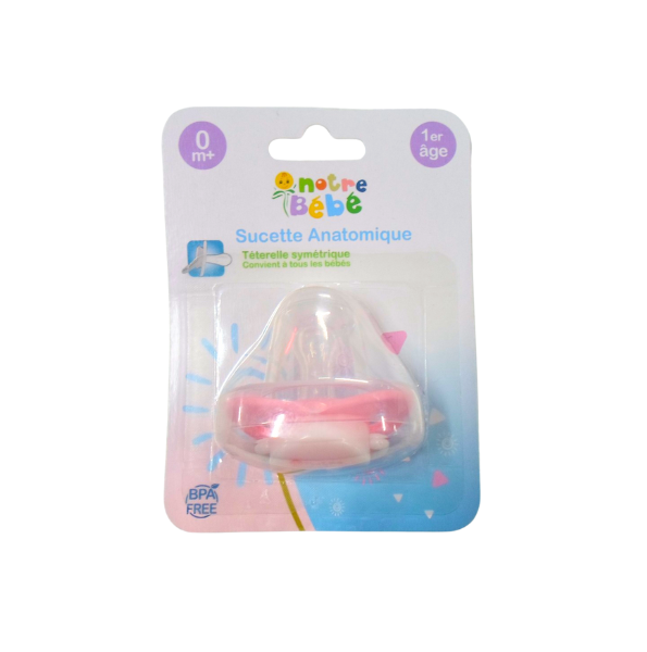 Notre Bebe Sucette Anatomique 1er Age +0mois
