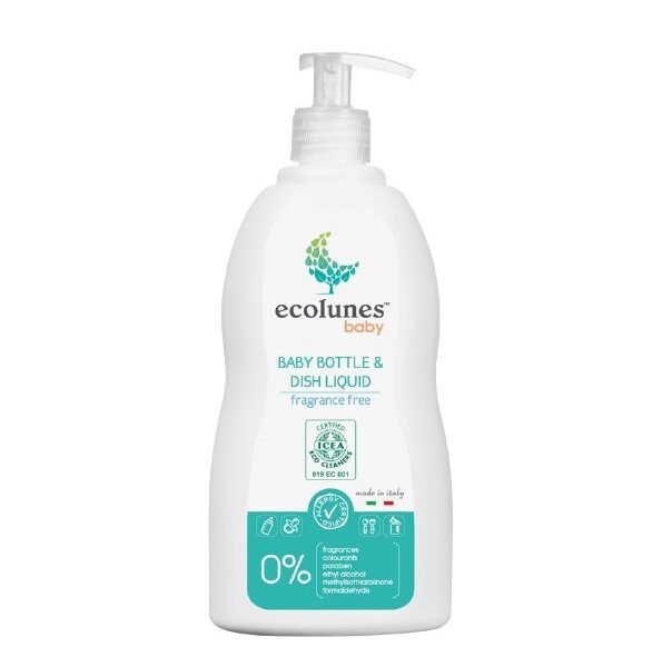 Ecolunes Baby Bottle & Dish Liquid Pompe 500ml