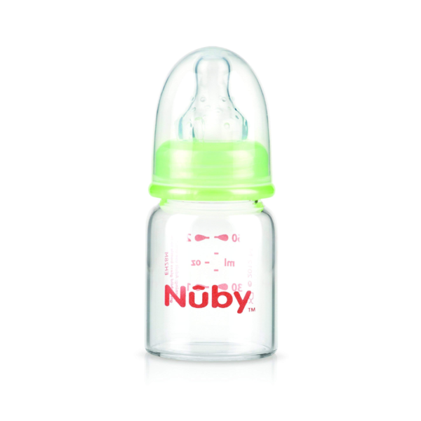 Nuby Biberon en verre Cl standard +0m 60ml