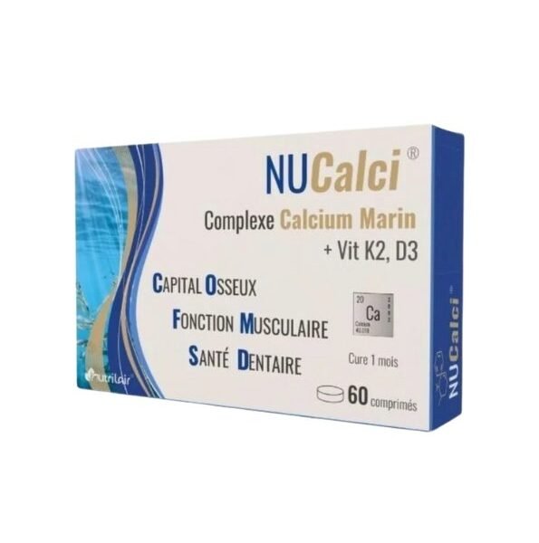 Nucalci Complexe Calcium Marin 60 Comprimes