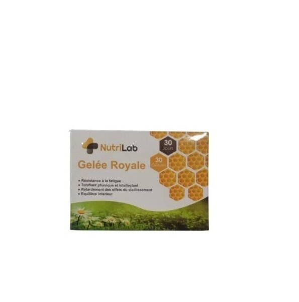 Nutrilab Gelee Royale Pollen 30 Gélules