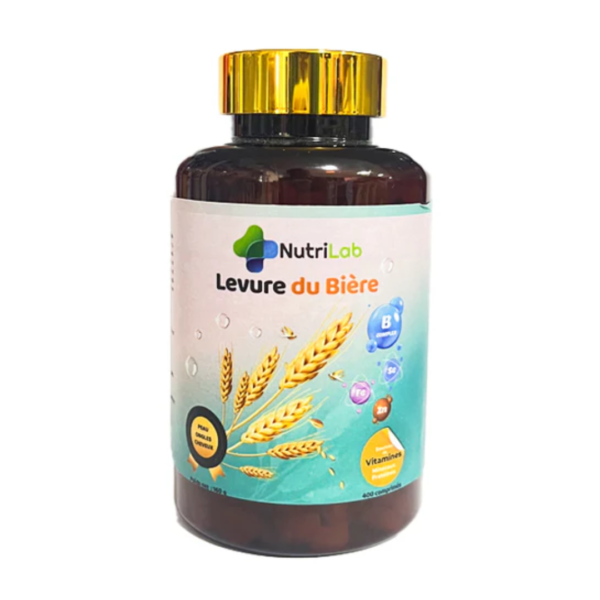 Nutrilab Levure de Biere 400 Comprimes
