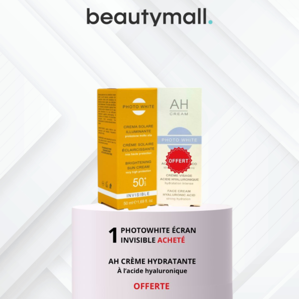 Photo White Ecran Invisible Spf 50+ = AH Cream 30ml Offert