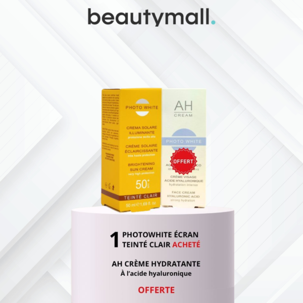 Photo White Ecran Teinte Spf 50+ = AH Cream 30ml Offerte