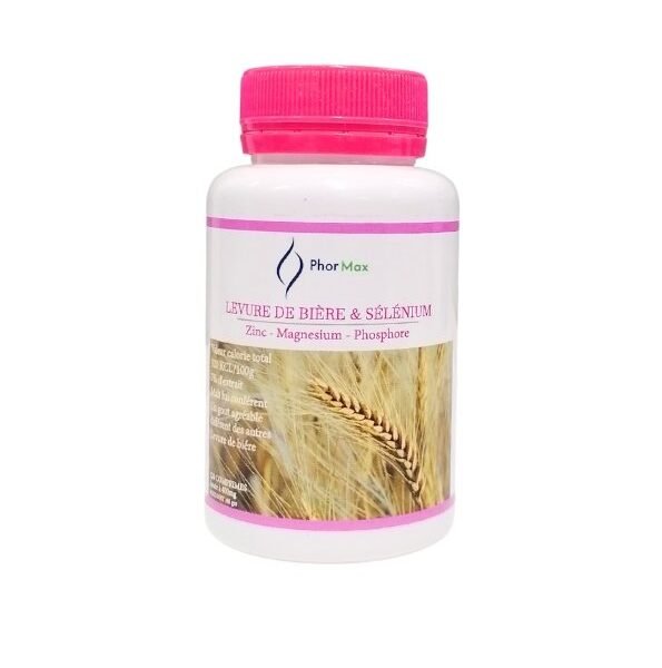 Phormax Levure de Biere & Selenium 120 Comprimes