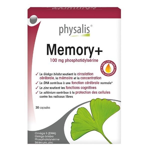 Physalis Memoire 100mg 30 capsules