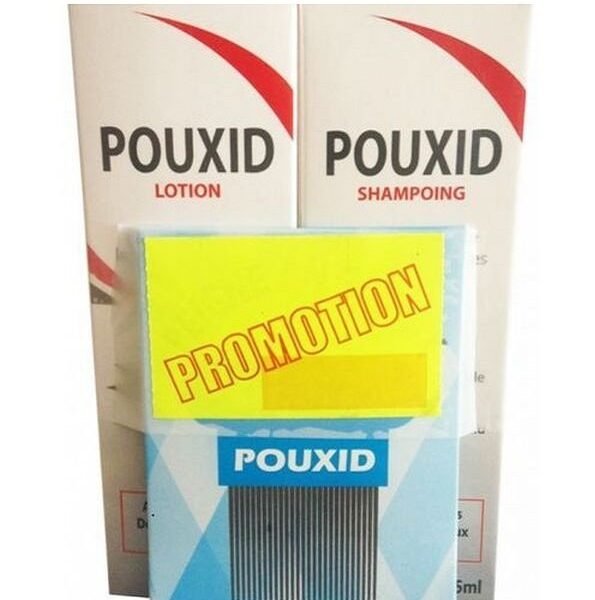 POUXID PACK + PEIGNE OFFERTE