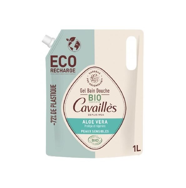 Rogé Cavaillès Gel bain douche Aloe Vera Eco-Recharge 1L