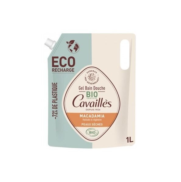 Rogé Cavaillès Gel Bain Douche Macadamia Eco-Recharge 1L