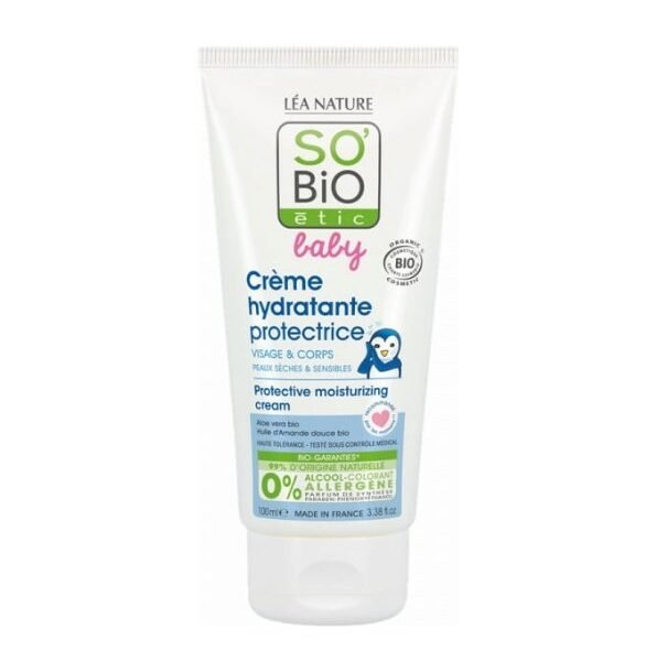 SO BIO BABY CREME HYDRATANTE PROTECTRICE VISAGE ET CORPS 100ML