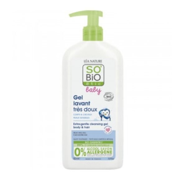 SO BIO BABY GEL LAVANT TRES DOUX 500ML