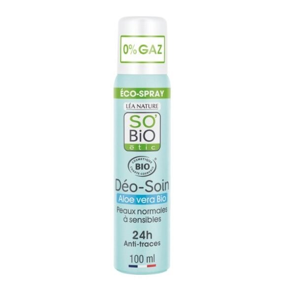 SO BIO DEODORANT SPRAY ALOE VERA 100ML