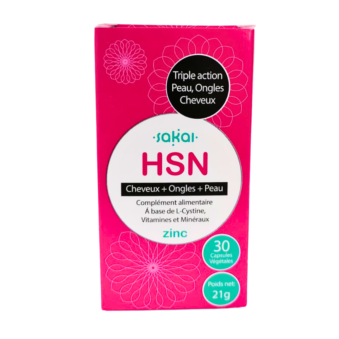 Sakal-HSN-chvxOnglesPeau-30-gelules-1.png Sakal HSN Cheveux + Ongles + Peau 30 gelules – Image 1