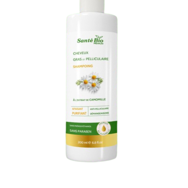 Sante Bio Shampoing Antipelliculaire Cheveux Gras 200ml