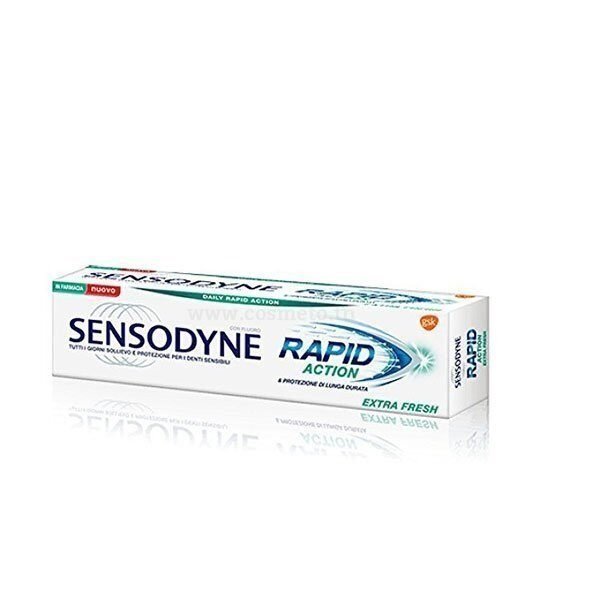 Sensodyne Dentifrice Rapide extra fresh 75Ml