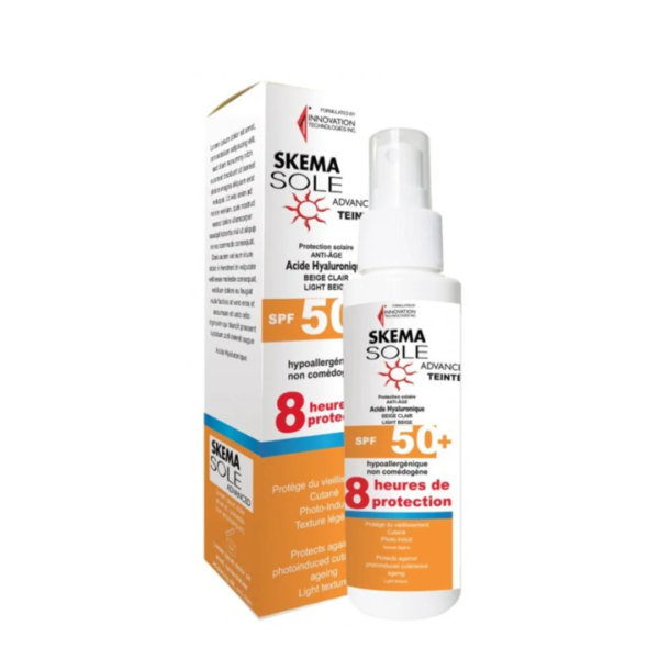 Skema Sole Advanced Teinte Acide Hyaluronique Spf50+ 100ml