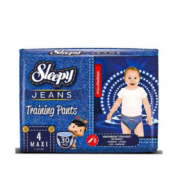 Sleepy Jeans 4 Pants Maxi 7-14kg/30 Pieces
