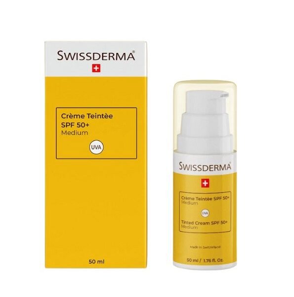 Swissderma Ecran Teinte Light Spf50+ 50ml
