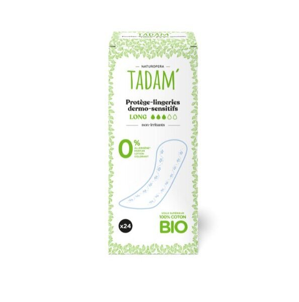 Tadam Protege Lingeries Coton Bio Long 24un