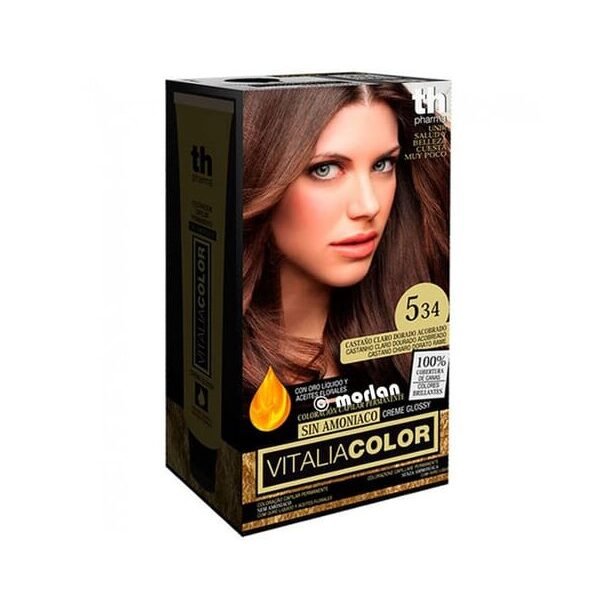 Th-Vitalia Color N° 5.34 Chatain Claire Dore Cuivre