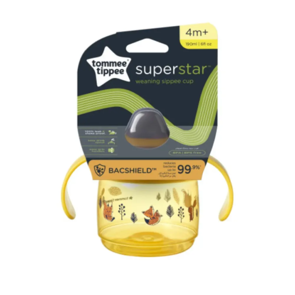 Tommee Tippee Tasse d'apprentissage +4m 190ml Jaune