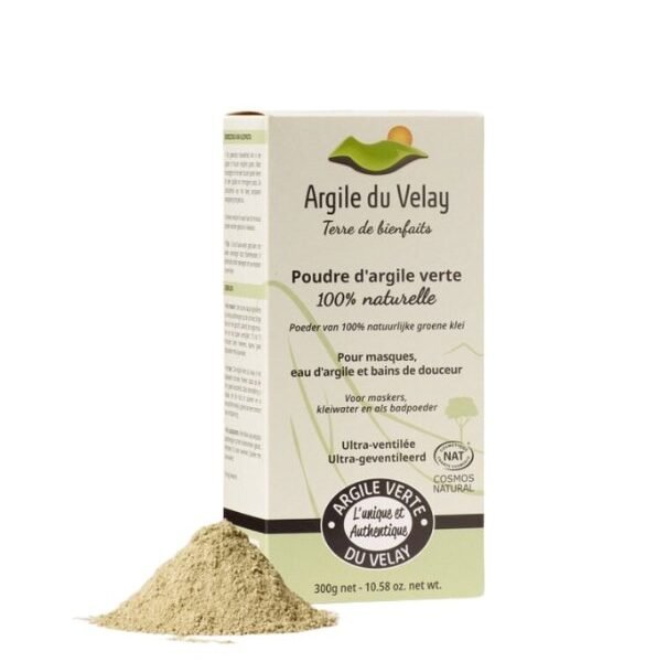 VELAY POUDRE D'ARGILE VERTE 300G
