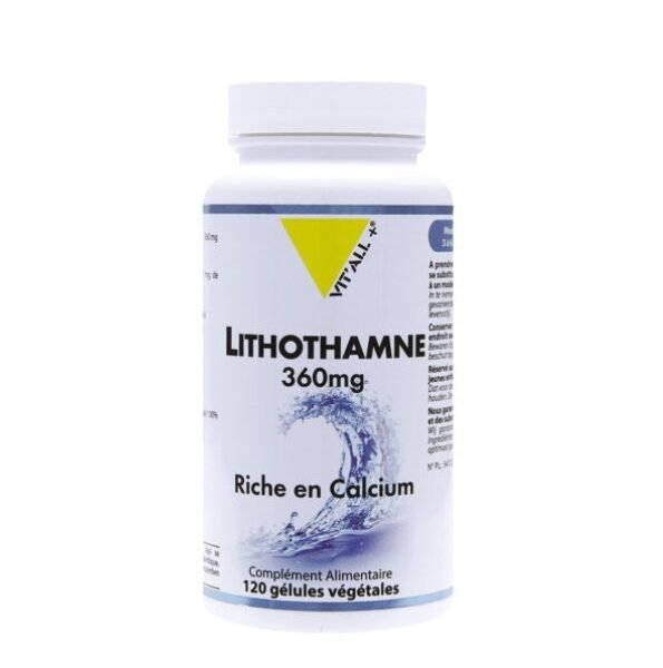 VITALL PLUS LITHOTHAMNE 360MG 120 GELULES