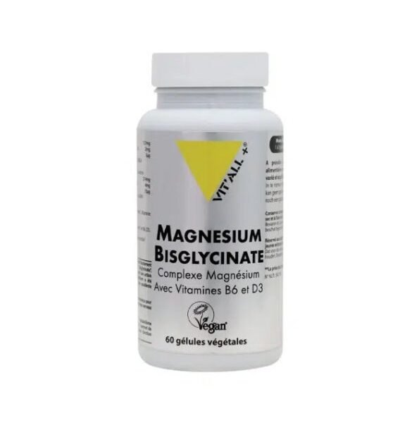 VITALL PLUS MAGNESIUM BISGLYCINATE 60 GELULES