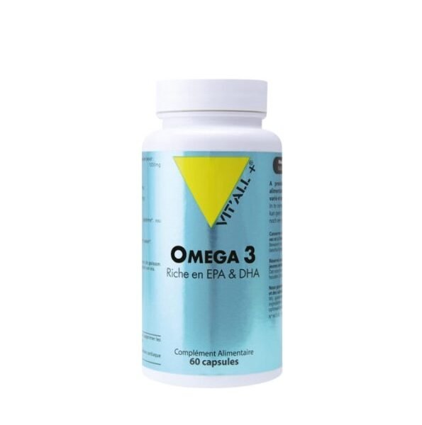 VITALL PLUS OMEGA3 1000MG 60 CAPSULES