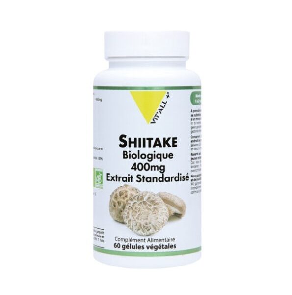 VITALL PLUS SHIITAKE BIO 400MG