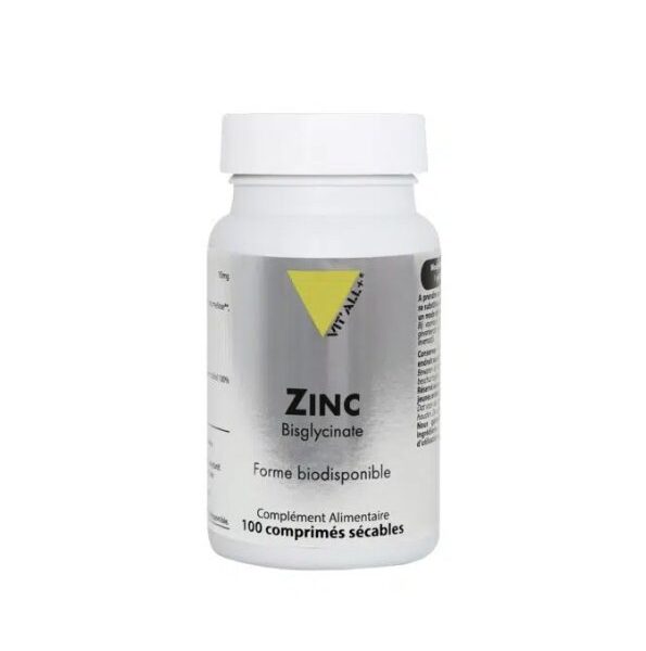 VITALL PLUS ZINC 30MG 100 COMPRIMES